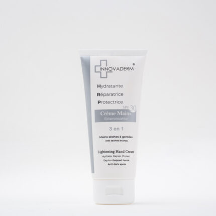 Crème à main hydratante eclaircissant avec SPF 30